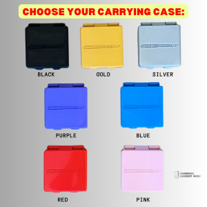 Gameboy Advance SP carrying case