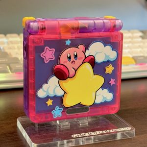 Custom Kirby Game Boy Advance SP