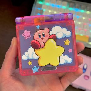 Kirby Edition | Gameboy Advance SP IPS V5 | Modded Gba SP Console - Image 4