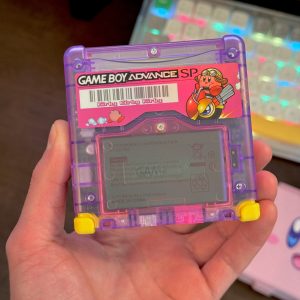 Kirby Edition | Gameboy Advance SP IPS V5 | Modded Gba SP Console - Image 5