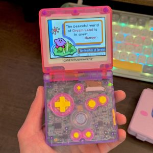 Kirby Edition | Gameboy Advance SP IPS V5 | Modded Gba SP Console - Image 6