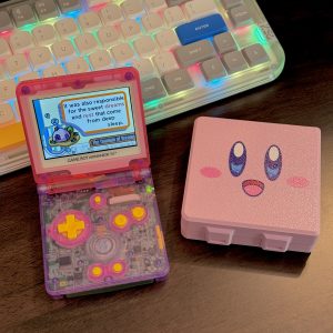 Kirby Edition | Gameboy Advance SP IPS V5 | Modded Gba SP Console - Image 7
