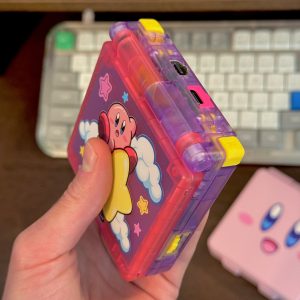 Kirby Edition | Gameboy Advance SP IPS V5 | Modded Gba SP Console - Image 9