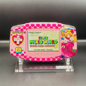 PRINCESS PEACH Custom Gameboy Advance Mod w/ Gift Box - Image 2