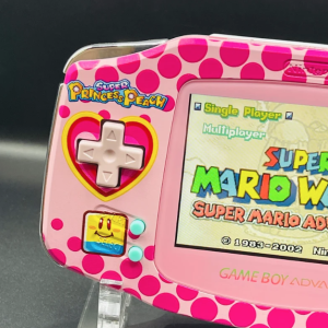 PRINCESS PEACH Custom Gameboy Advance Mod w/ Gift Box - Image 4