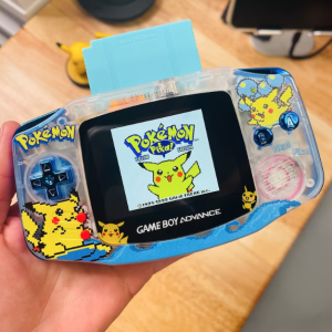 SURFING PIKACHU Custom Gameboy Advance Mod - Image 10