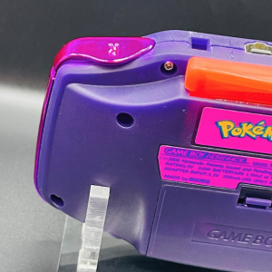 GENGAR PKMN Purple Custom Gameboy Advance Mod w/ Gift Box - Image 6