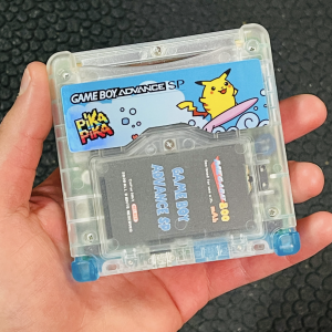 SURFING PIKACHU Custom Gameboy Advance SP Mod - Image 2