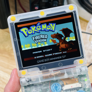 SURFING PIKACHU Custom Gameboy Advance SP Mod - Image 3