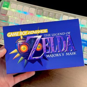 Majora's Mask Zelda Edition + Custom Gift Box | Custom Game Boy Advance Mod | IPS V2 + Enhanced Audio - Image 5