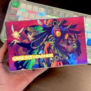 Majora's Mask Zelda Edition + Custom Gift Box | Custom Game Boy Advance Mod | IPS V2 + Enhanced Audio - Image 4