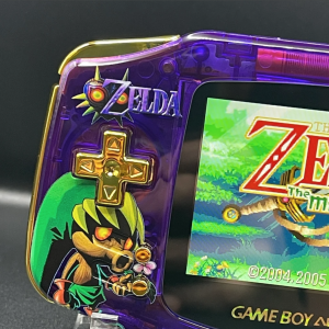 Majora's Mask Zelda Edition + Custom Gift Box | Custom Game Boy Advance Mod | IPS V2 + Enhanced Audio - Image 3
