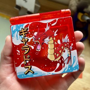 SHINY GYRADOS - Gameboy Advance SP Replacement Shell - Image 3