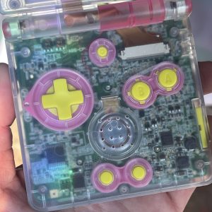 HAPPY KIRBY Custom Gameboy Advance SP Mod - Image 5