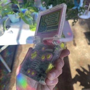 HAPPY KIRBY Custom Gameboy Advance SP Mod - Image 12