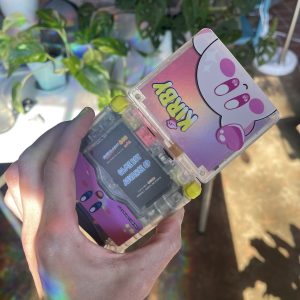 HAPPY KIRBY Custom Gameboy Advance SP Mod - Image 10