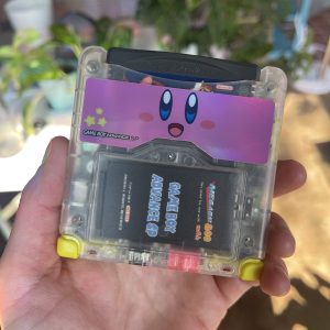 HAPPY KIRBY Custom Gameboy Advance SP Mod - Image 4