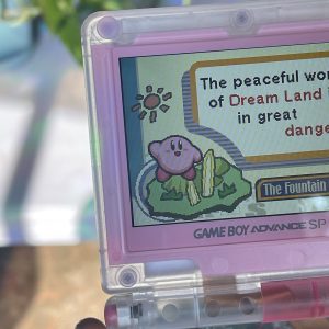 HAPPY KIRBY Custom Gameboy Advance SP Mod - Image 6