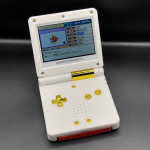 GOLD MAGIKARP Custom Gameboy Advance SP Mod - Image 7