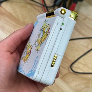 GOLD MAGIKARP Custom Gameboy Advance SP Mod - Image 8