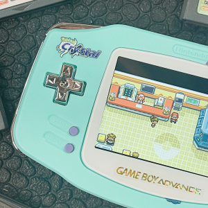 CRYSTAL SUICUNE Custom Gameboy Advance Mod w/ Gift Box - Image 10