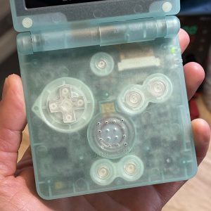 GLOW IN THE DARK Custom Gameboy Advance SP Mod - Image 5