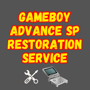 Gameboy Advance SP Restoration Service