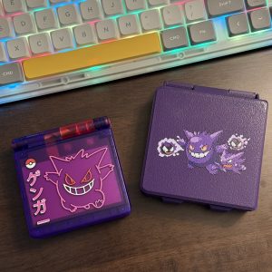 Gengar Custom Gameboy Advance SP Mod - Image 12