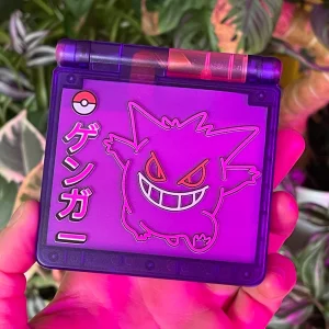 Gengar Custom Gameboy Advance SP Mod