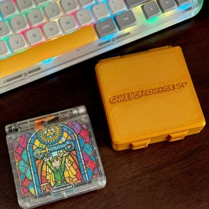 Link Stained Glass Game Boy Advance SP | IPS V5 + USB-C | Enhanced Audio + 100-Day Warranty - Image 5