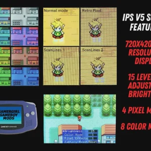 Link Stained Glass Game Boy Advance SP | IPS V5 + USB-C | Enhanced Audio + 100-Day Warranty - Image 6