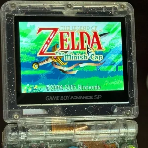 Link Stained Glass Game Boy Advance SP | IPS V5 + USB-C | Enhanced Audio + 100-Day Warranty - Image 8