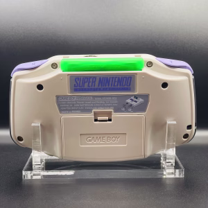 SNES Themed Custom Gameboy Advance Mod w/ Gift Box - Image 3