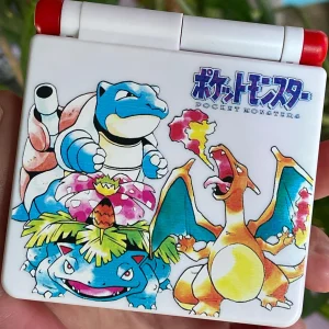 Pocket Monsters Edition | Gameboy Advance SP IPS V5 | Modded GBA SP Console - Image 2