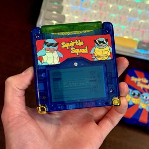 Squirtle Squad Edition | Gameboy Advance SP IPS V5 | Modded Gba SP Console - Image 5