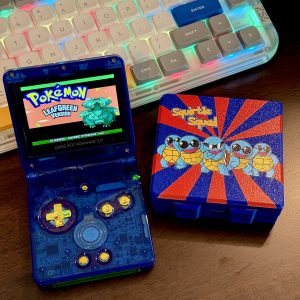 Squirtle Squad Edition | Gameboy Advance SP IPS V5 | Modded Gba SP Console - Image 7